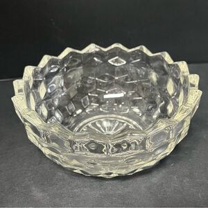 Vintage Indiana Glass Whitehall‎ Clear Bowl